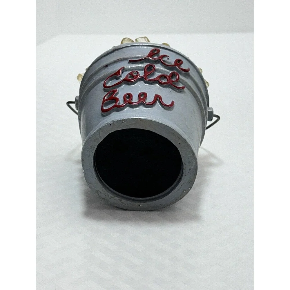 Cardinal Inc‎ - Miniature Ice-Cold Beer Bucket with Bottle Pate/Cheese Spreaders